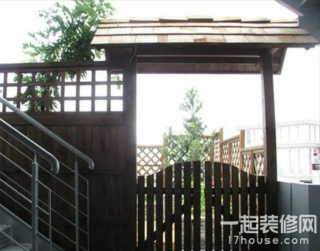 古香气韵的屋顶花园图片